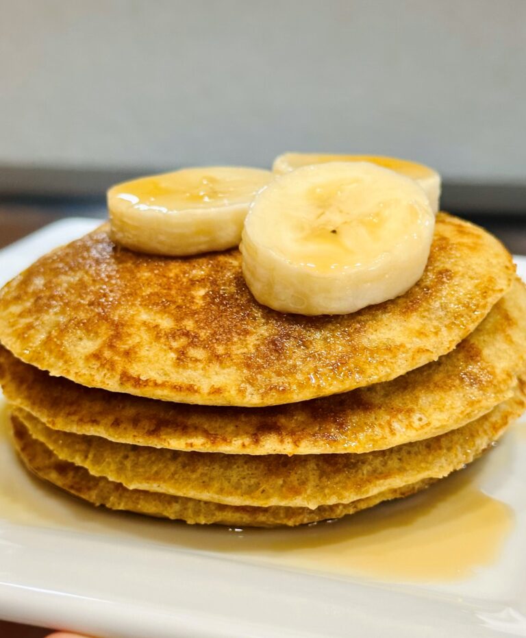 Pancakes De Banana Con Avena | Desayuno Sin Gluten Y Fácil De Preparar ...