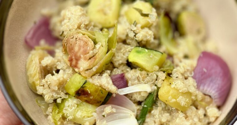 Quinoa con Vegetales al Horno: Receta Nutritiva y Deliciosa