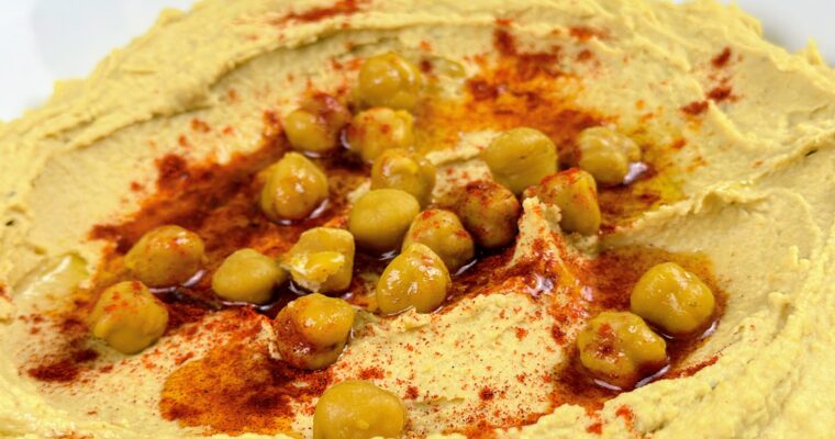 Hummus Casero, Cremoso y Muy Fácil de Preparar