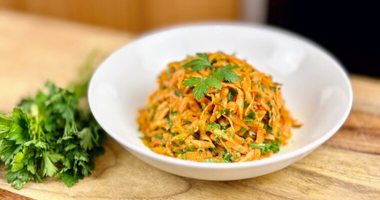 Ensalada de Zanahoria Rallada con Perejil