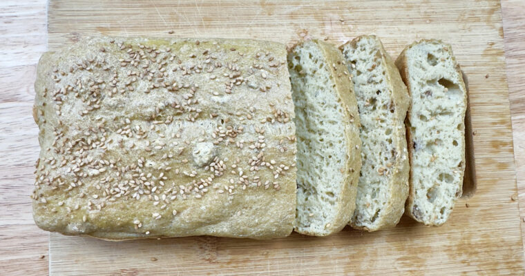 Cómo Hacer Pan de Quinoa sin Gluten, Sin Huevos.  Con solo 4 ingredientes