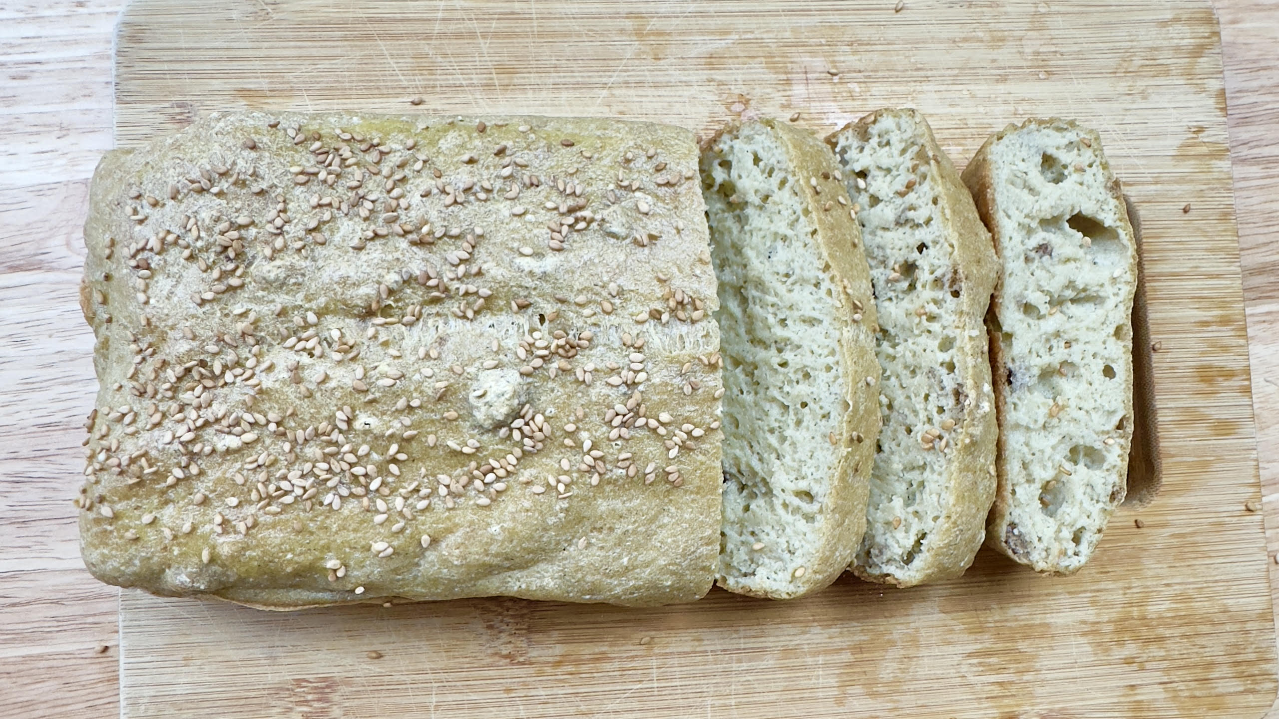 Cómo Hacer Pan de Quinoa sin Gluten, Sin Huevos.  Con solo 4 ingredientes