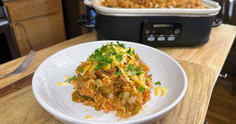 Cazuela de Pimentones Rellenos en la Olla de Cocción Lento | Slow Cooker