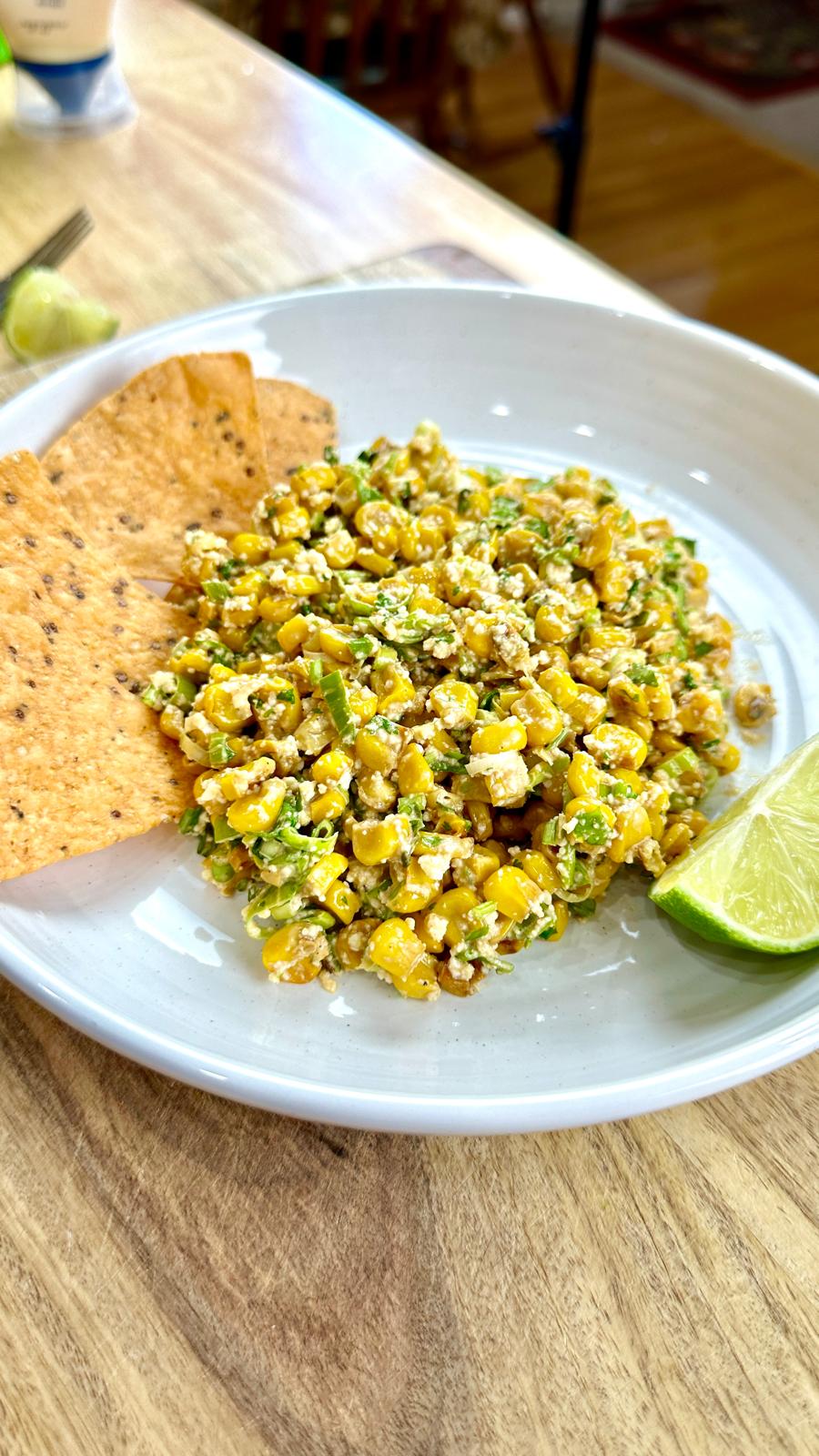 Ensalada de Maíz | ¡Prepara esta deliciosa ensalada de mazorca desgranada!