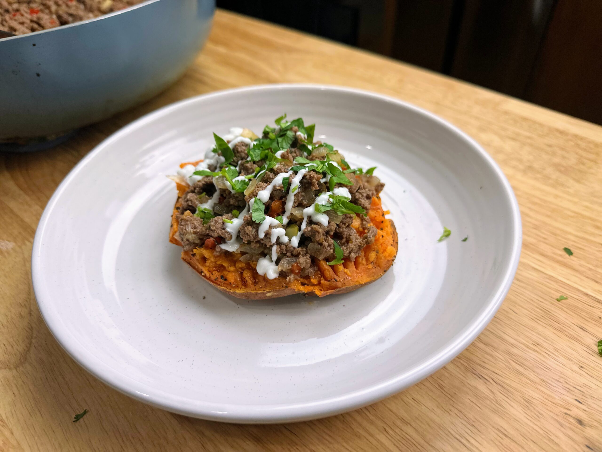 Camote Relleno con Carne Molida y Vegetales: Una Receta Saludable y Deliciosa