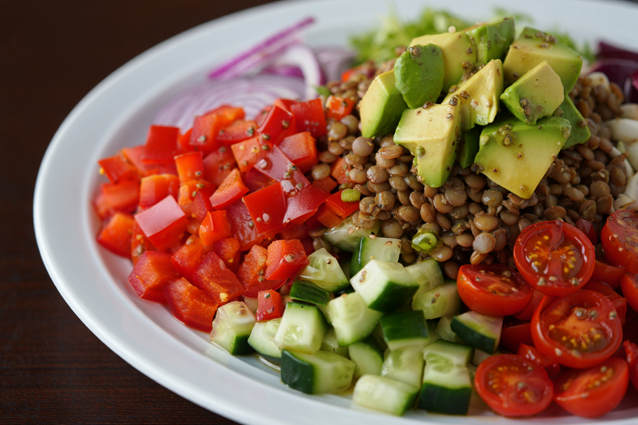 Ensalada Mediterránea de Lentejas: La Receta Detox que Necesitas